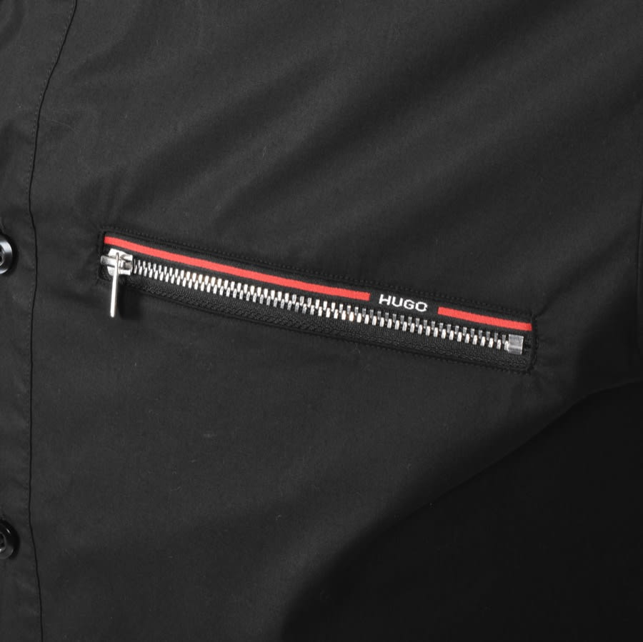Alternative Image for ProductHUGO Elisio Long Sleeved Shirt Black3